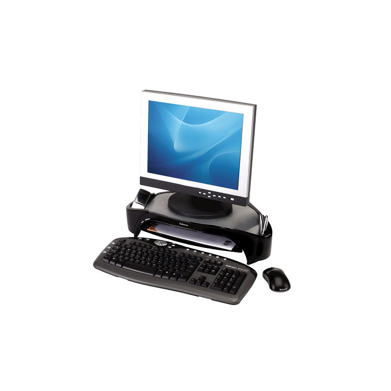 Support Rehausseur pour Ecran Fellowes Smart Suites Plus 18kg max (Noir) Support Rehausseur pour Ecran Fellowes Smart Suites Plus 18kg max (Noir)