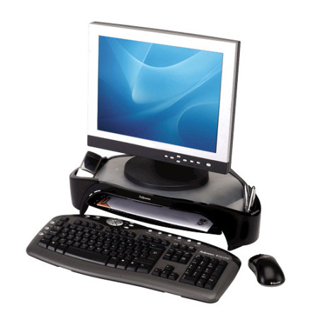 Support   Rehausseur pour Ecran Fellowes Smart Suites Plus 18kg max (Noir)