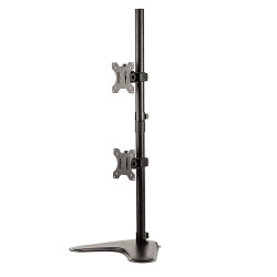 Support Double Ecran à poser Fellowes Professional jusqu'à 32" (16kg max) (Noir)