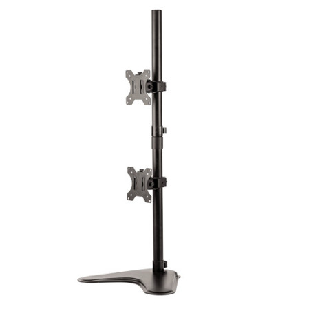 Support Double Ecran à poser Fellowes Professional jusqu'à 32" (16kg max) (Noir)