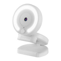 Webcam Mars Gaming MWPro Full HD rétroéclairé (Blanc)