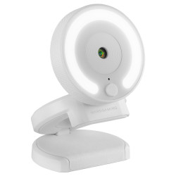 Webcam Mars Gaming MWPro Full HD rétroéclairé (Blanc)