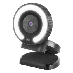 Webcam Mars Gaming MWPro Full HD rétroéclairé (Noir)