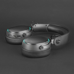 Casque Gamer sans fil Mars Gaming MHW RGB (Noir)