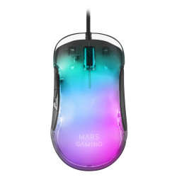 Souris filaire Gamer Mars Gaming MMGlow RGB (Noir)
