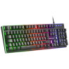 Pack 3 en 1 Gamer (Clavier Souris Tapis) Mars Gaming MCPX RGB (Noir)