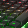 Pack 3 en 1 Gamer (Clavier Souris Tapis) Mars Gaming MCPX RGB (Noir)