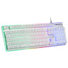 Pack 3 en 1 Gamer (Clavier Souris Tapis) Mars Gaming MCPX RGB (Blanc)