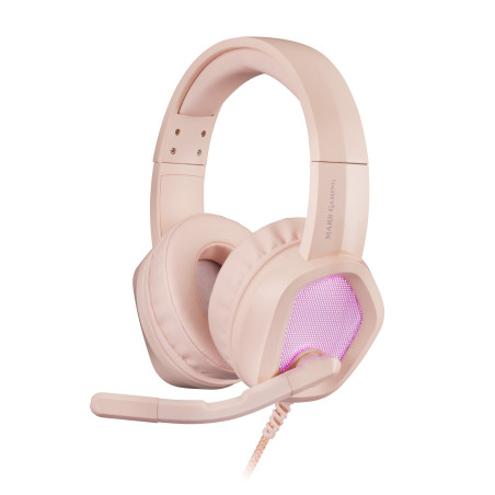 Casque Micro Gamer Mars Gaming MH320 RGB (Rose)
