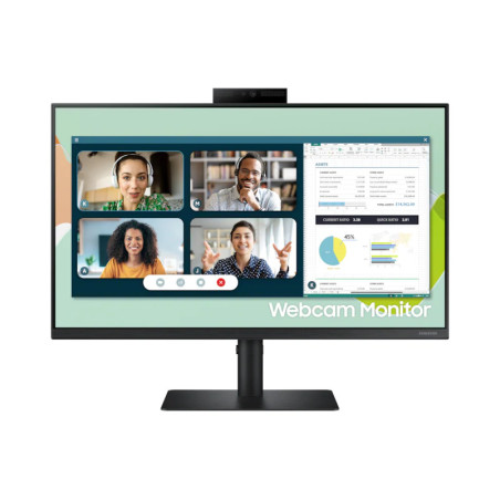 ECRAN 24 SAMSUNG LS24A400VEUXEN avec Webcam dalle IPS 1920x1080 5ms HDMI Displa
