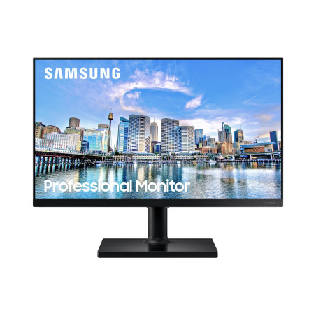 ECRAN 24 SAMSUNG Noir LF24T450FZUXEN 16 9 1920x1080 Full HD 5ms 250cd m2 75Hz 2
