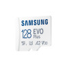 CARTE MEMOIRE SAMSUNG 128G MICRO SD EVO PLUS 2021 avec adaptateur SD 4K classe 1