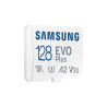 CARTE MEMOIRE SAMSUNG 128G MICRO SD EVO PLUS 2021 avec adaptateur SD 4K classe 1