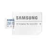 CARTE MEMOIRE SAMSUNG 256G MICRO SD EVO PLUS 2021 avec adaptateur SD 4K classe 1