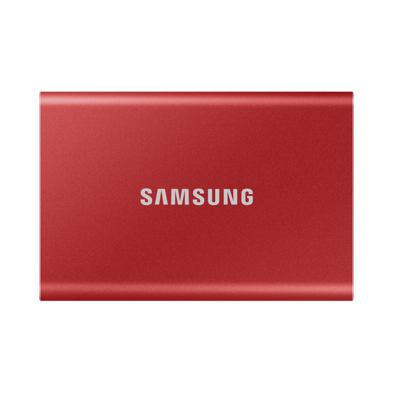 SSD EXT SAMSUNG T7 500G rouge métallique USB 3.2 Gen 2 MU-PC500R WW