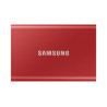 SSD EXT SAMSUNG T7 500G rouge métallique USB 3.2 Gen 2 MU-PC500R WW