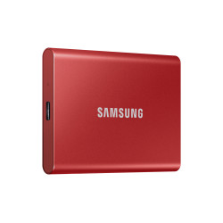 SSD EXT SAMSUNG T7 500G rouge métallique USB 3.2 Gen 2 MU-PC500R WW