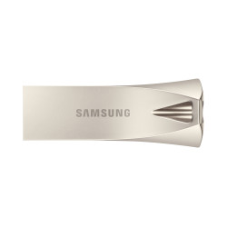 CLE USB SAMSUNG 256G USB 3.1 BAR PLUS - CHAMPAGNE SILVER VITESSE LECTURE JUSQU'A