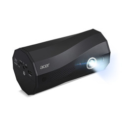 PROJECTEUR ACER C250i Noir Wifi Puce DLP  0.23 DMD FHD 300 Lumens 5,000 1 1.3 7