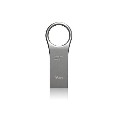 CLE USB SILICON POWER Firma F80 16Go ZINC SILVER USB 2.0 SP016GBUF2F80V1S
