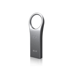 CLE USB SILICON POWER Firma F80 16Go ZINC SILVER USB 2.0 SP016GBUF2F80V1S
