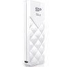 CLE USB SILICON POWER U03 16GB PLASTIC BLANCHE USB 2.0 SP016GBUF2U03V1W