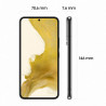 Smartphone Galaxy S22 5G Noir 8 Go 128 Go And 12 One UI 4.1 Dual SIM IP68  batt 