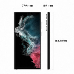 Smartphone Galaxy S22 ULTRA 5G NOIR EE 8Go 128Go Android 12 Dual SIM IP68 -Style