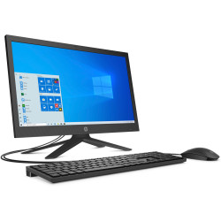 All in One HP 21-b0069nf Noir Celeron J4025 4GB 128 GB SSD Intel UHD Graphics 60