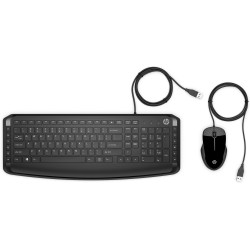 Clavier et souris filaire HP Pavilion 200 clavier compact 12 raccourcis 3 LED so