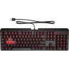 Clavier de jeu encodeur OMEN LED commutateurs mécaniques CHERRY MX Rouge rev tem