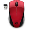 Souris sans fil HP 220 Rouge Résolution capteur 1300 dpi connexion 2,4 Ghz 3 bou