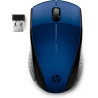 Souris sans fil HP 220 Bleue Résolution capteur 1300 dpi connexion 2,4 Ghz 3 bou