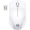Souris sans fil HP 220 Blanche Résolution capteur 1300 dpi connexion 2,4 Ghz 3 b