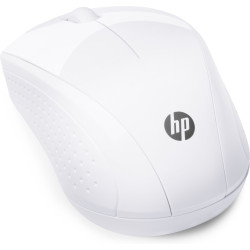 Souris sans fil HP 220 Blanche Résolution capteur 1300 dpi connexion 2,4 Ghz 3 b