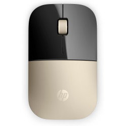 Souris sans fil HP Z3700 Or X7Q43AA Souris plate et elegante
