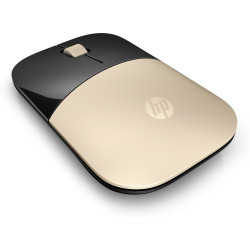 Souris sans fil HP Z3700 Or X7Q43AA Souris plate et elegante