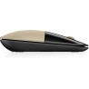 Souris sans fil HP Z3700 Or X7Q43AA Souris plate et elegante