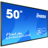 IIYAMA LFD 49,5 dalle IPS LED 18 7 3840x2160  2xHaut-parleurs, DVI, 3xHDMI, Dis