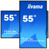 IIYAMA LFD 55 dalle VA 24 7 3840x2160 DVI VGA 3xHDMI  2xHaut-parleurs DisplayPo