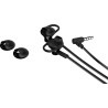 Ecouteurs HP 150 Noir X7B04AA Fourni avec un micro en ligne et un bouton facile 
