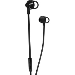 Ecouteurs HP 150 Noir X7B04AA Fourni avec un micro en ligne et un bouton facile 