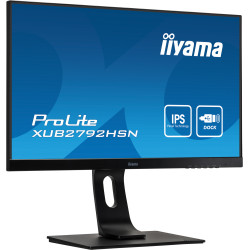 Ecran IIYAMA 27 Noir dalle IPS 16 9 4ms ULTRA MINCE 1920x1080 250 cd m  HDMI DP