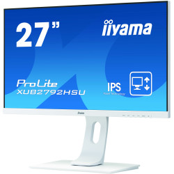 Moniteur IIYAMA 27 dalle IPS 4ms ULTRA MINCE 1920x1080 VGA HDMI DisplayPort Hau