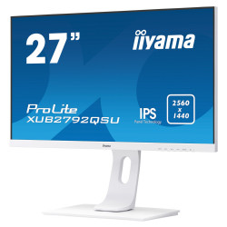 Moniteur IIYAMA 27 dalle IPS 5ms ULTRA MINCE 2560x1440 FreeSync HP DVI HDMI Dis