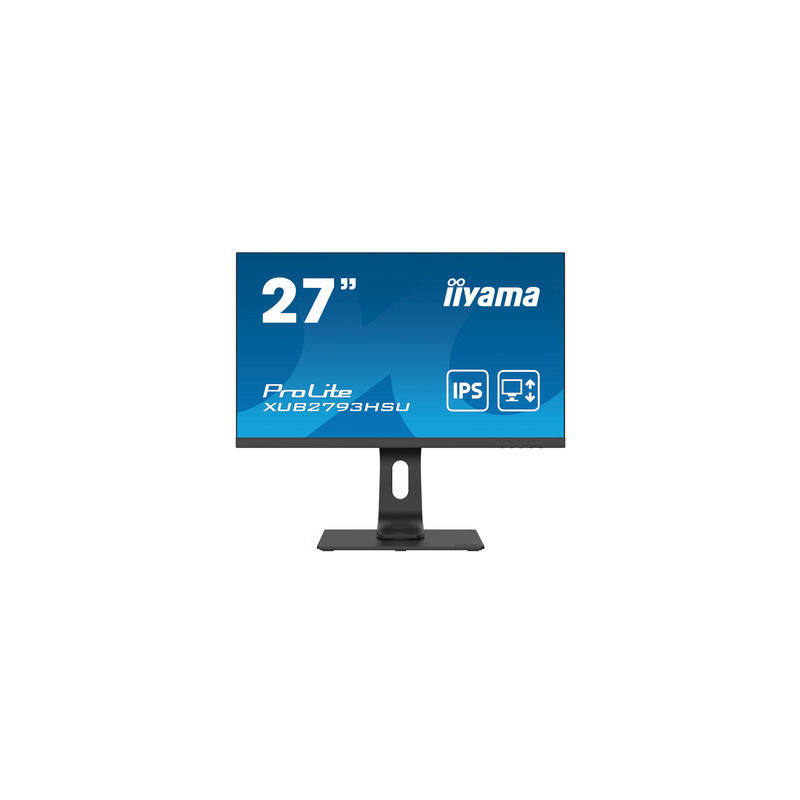 Moniteur IIYAMA 27'' Dalle IPS 16 9 4ms 1920x1080 VGA HDMI Displayport Haut-parl