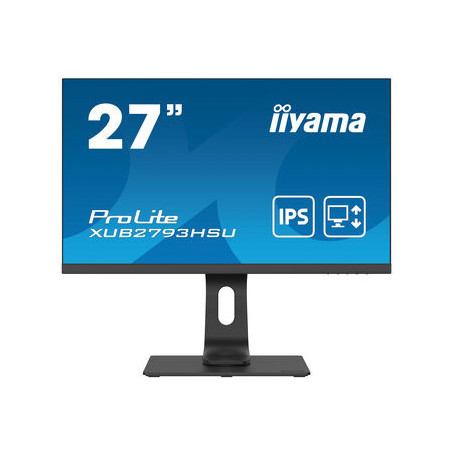 Moniteur IIYAMA 27'' Dalle IPS 16 9 4ms 1920x1080 VGA HDMI Displayport Haut-parl