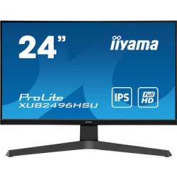 Ecran IIYAMA 23.8 Noir dalle IPS 1ms 1920x1080 250cd m2 75Hz HDMI DisplayPort 2