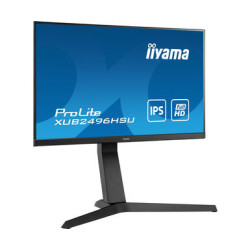 Ecran IIYAMA 23.8 Noir dalle IPS 1ms 1920x1080 250cd m2 75Hz HDMI DisplayPort 2