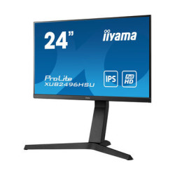 Ecran IIYAMA 23.8 Noir dalle IPS 1ms 1920x1080 250cd m2 75Hz HDMI DisplayPort 2